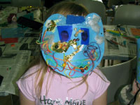 mask made at stromness shopping week