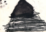 Untitled . Paint and pencil on paper . 1994