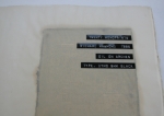 Twenty Monoprints . Oil on paper/monoprints/bookwork . 1996