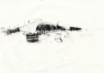 Lamb Holm . Pencil on paper . March 2013