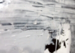 Untitled (in progress) . Oil and enamel on paper . 2014