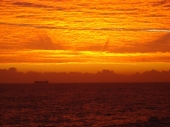 Sunrise over the North Sea, Hartlepool